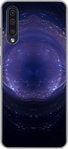 Geschikt voor Samsung Galaxy A50 hoesje - Licht - Abstract - Nacht - Siliconen Telefoonhoesje