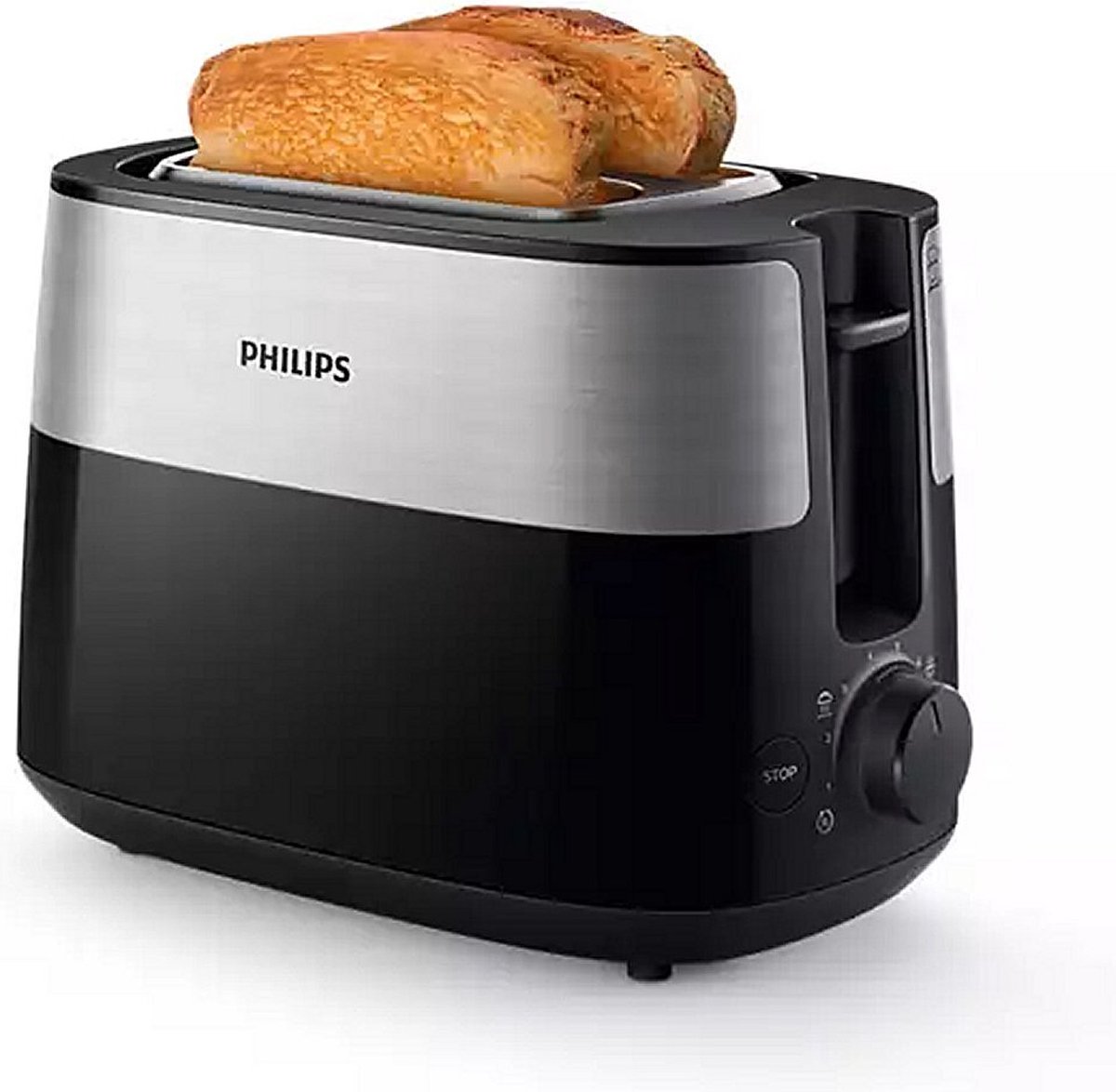 Philips HD2516 90 Daily Collection Broodrooster RVS Zwart