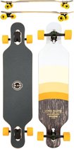 Long Island Degrade Twintip Longboard evt roues blanches