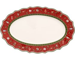 Villeroy & Boch Serveerschaal Toy's Delight - Rood - 38 x 24 cm