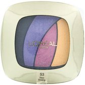 Bol.com L’Oréal Paris Color Riche Quad - S3 Disco Smoking - Paars - Oogschaduw Palet aanbieding