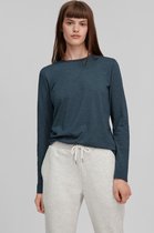 O'Neill T-Shirt Women Essential Crew Ls T-Shirt Donkergroen Xs - Donkergroen 60% Katoen, 40% Polyester Scoop Neck