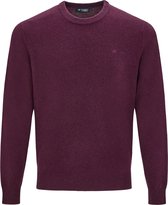 Hackett - Pullover Lamswol Bordeaux - XL - Slim-fit