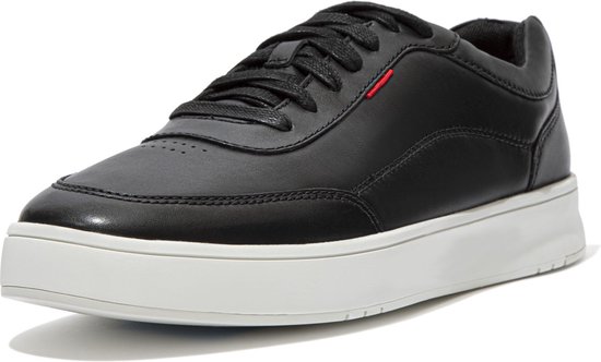 FitFlop™ Rally X Baskets pour femmes En Cuir Hommes Noir - Taille 45