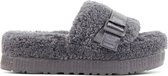 UGG Vrouwen Canvas    Harde zool  Pantoffels / open Sloffen - 1113475 - Grijs - Maat 44