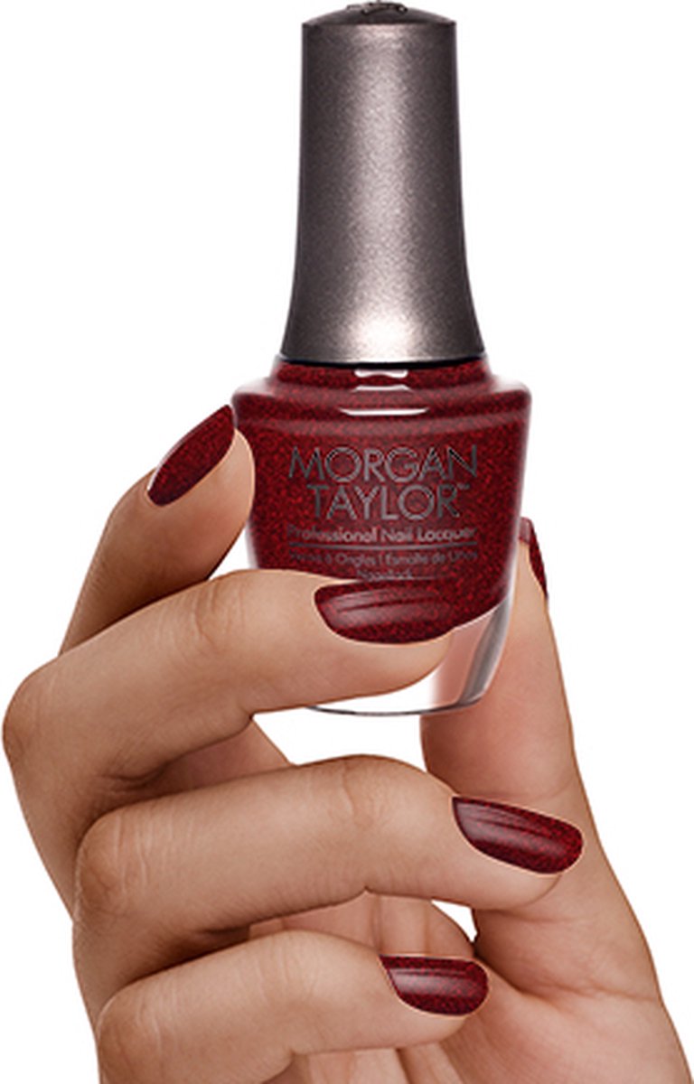 Morgan Taylor 3110842 nagellak 15 ml Rood Glitter