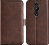 Sony Xperia Pro-I Hoesje - MobyDefend Luxe Wallet Book Case (Sluiting Zijkant) - Bruin - GSM Hoesje - Telefoonhoesje Geschikt Voor: Sony Xperia Pro-I