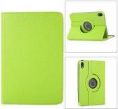 Hoes geschikt voor iPad Mini 6 / iPad mini 2021 Groen - Hoes geschikt voor iPad Mini 6 cover - Hoes geschikt voor iPad Mini 6 - Hoes geschikt voor iPad Mini 6 hoesje - Hoes geschikt voor iPad mini 6 case - 360° draaibare Hoes Kunstleer