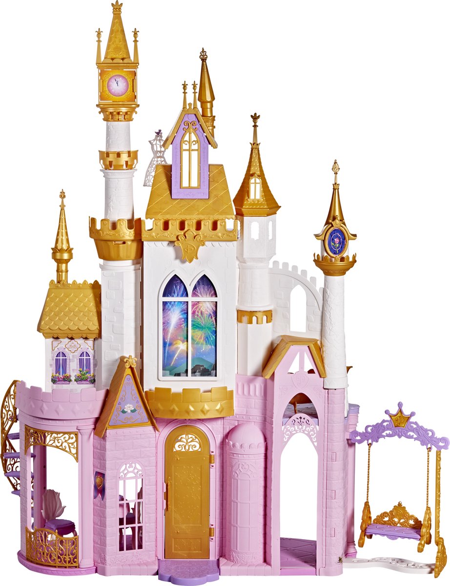 Disney Princess maison de poupées Château royal - H 122 cm, Commandez  facilement en ligne