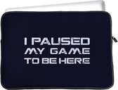 iPad 2021/2020 hoes - Tablet Sleeve - Paused Games - Designed by Cazy
