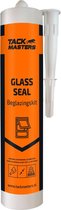 Tackmasters - Glass Seal ZWART - 290ml Koker - Kit - Beglazingskit - Glas kit - Raam kit - Overschilderbare kit - Afdichtingskit - MS Polymeer - Kitpistool - Kitspuit