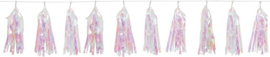 4 Stuks Folie Franje Slinger, Glinsterende Slinger met Franjes 20 X 200 cm Gouden Franjes, Waterdicht Decoratiegordijn voor Feest,Carnaval,Kerstmis, Bruiloft,Verjaardag,Themafeest en Parade Decoraties