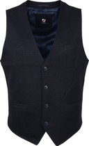 Suitable - Gilet Kris Dessin Navy - 54 - Modern-fit