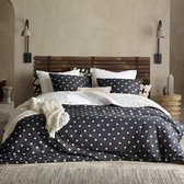 De Witte Lietaer Housse de couette Katoen Satin Hero - Lits Jumeaux - 240 x 220 cm - Blauw