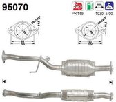 Katalysator geschikt voor o.a. Toyota Avensis, Toyota Carina, Toyota Avensis Liftback