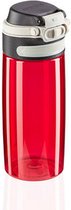 Leifheit 3263 Flip Tritan Drinkfles 550 ml Rood