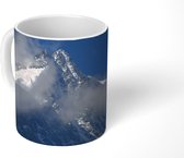 Mok - Pasterze-gletsjer omringt door wolken in het Nationale Park Hohe Tauern - 350 ML - Beker
