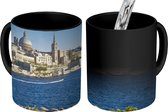 Magische Mok - Foto op Warmte Mok - Valetta aan het water - 350 ML