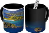 Magische Mok - Foto op Warmte Mok - De Bay of Islands vanuit de lucht - 350 ML