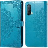 iMoshion Mandala Booktype OnePlus Nord CE 5G  - Turquoise