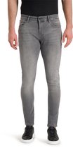 Purewhite - Jone 9003 - Heren Skinny Fit   Jeans  - Grijs - Maat 27