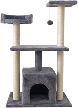 Arbre à chat ROMY - 60x40x95cm - Grijs