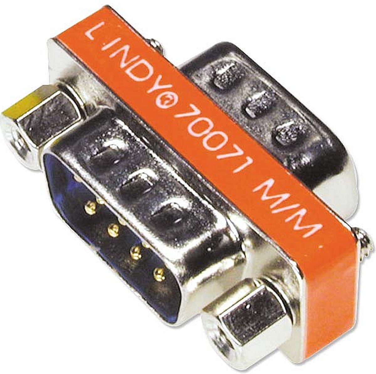 LINDY Adapter Serieel [1x RS232-stekker - 1x RS232-stekker]