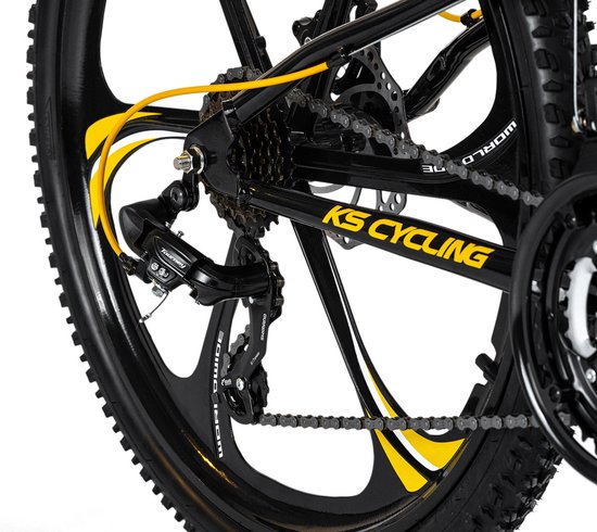 KS Cycling Mountainbike Fully 26 Zoll - 21 Gang Shimano