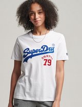 Superdry Dames tshirt Interest Vintage Logo T-shirt