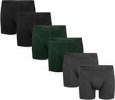 Zaccini tone in tone mix 6-pack boxershorts