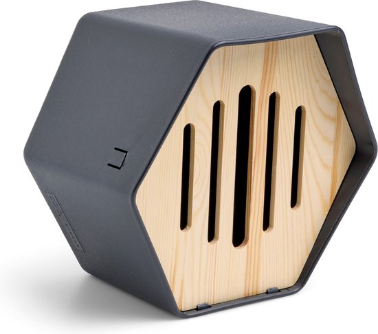 Capi Europe - Vlinderhuisje Hive - 19x23x20 - Antraciet - Capi Biodiversity Hive - AHBUA001