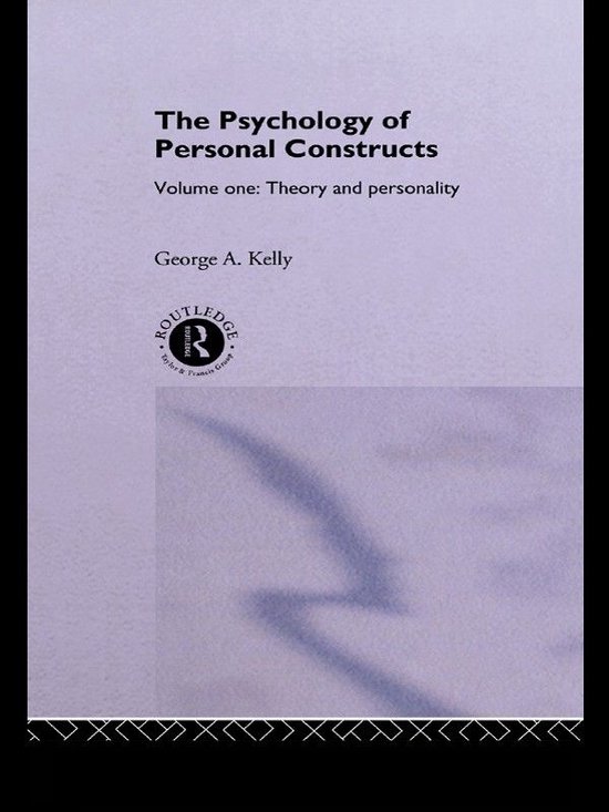 The Psychology of Personal Constructs - cover