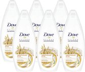 Dove Douchecrème Havermelk & Honing6 x 250ml - Voordeelverpakking