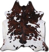 Euroskins Koeienhuid - Vloerkleed - Tricolor exotisch  - 207x203 - Premium Quality - Ingrid