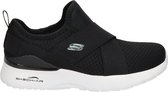 Skechers Skech Air Dynamight dames instapschoen - Zwart wit - Maat 37