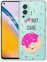 Smartphone hoesje OnePlus Nord 2 5G Silicone Case Donut