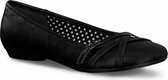 s.Oliver Dames Ballerina 5-5-22110-28 001 zwart Maat: 36 EU