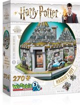 Harry Potter - Hagrid's Hut - 270 stukjes - Wrebbit 3D Puzzle