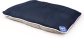 Duvo+ airmesh kussen met rits m - 100x70x10cm blauw/grijs