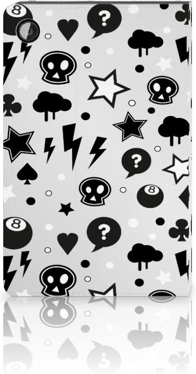 Tablettasje Samsung Galaxy Tab A8 2021/2022 Silver Punk