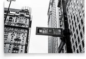 Walljar - Wallstreet - Zwart wit poster