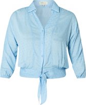 IVY BEAU Tiny Blouse - Blue - maat 44