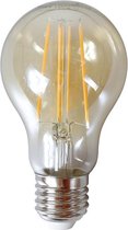 Crea Lichtbron LED filament peer - E27 6W 2100K 450lm dimbaar / Amberkleurig glas - Industrieel meubels - Design