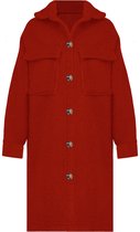 Teddy Coat Terracotta