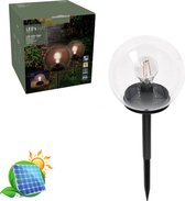 Proventa Solar Outdoor Prikspot - LED Tafellamp - IP44 - Zwart