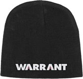 Warrant Beanie Muts Logo Zwart