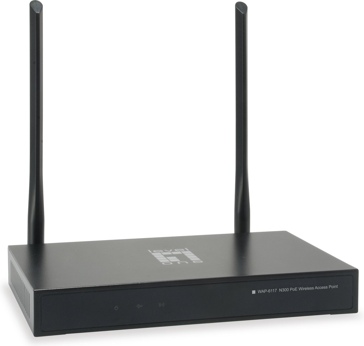 LevelOne WAP-6117 300Mbit/s Power over Ethernet (PoE) Zwart WLAN toegangspunt