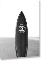 Acoustic Home - Akoestisch schilderij AcousticBudget® - paneel met 'Chanel surfboard' - design 217 - 40x60