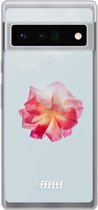 6F hoesje - geschikt voor Google Pixel 6 Pro -  Transparant TPU Case - Rouge Floweret #ffffff