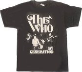 The Who Heren Tshirt -L- Clap Hands My Generation Zwart